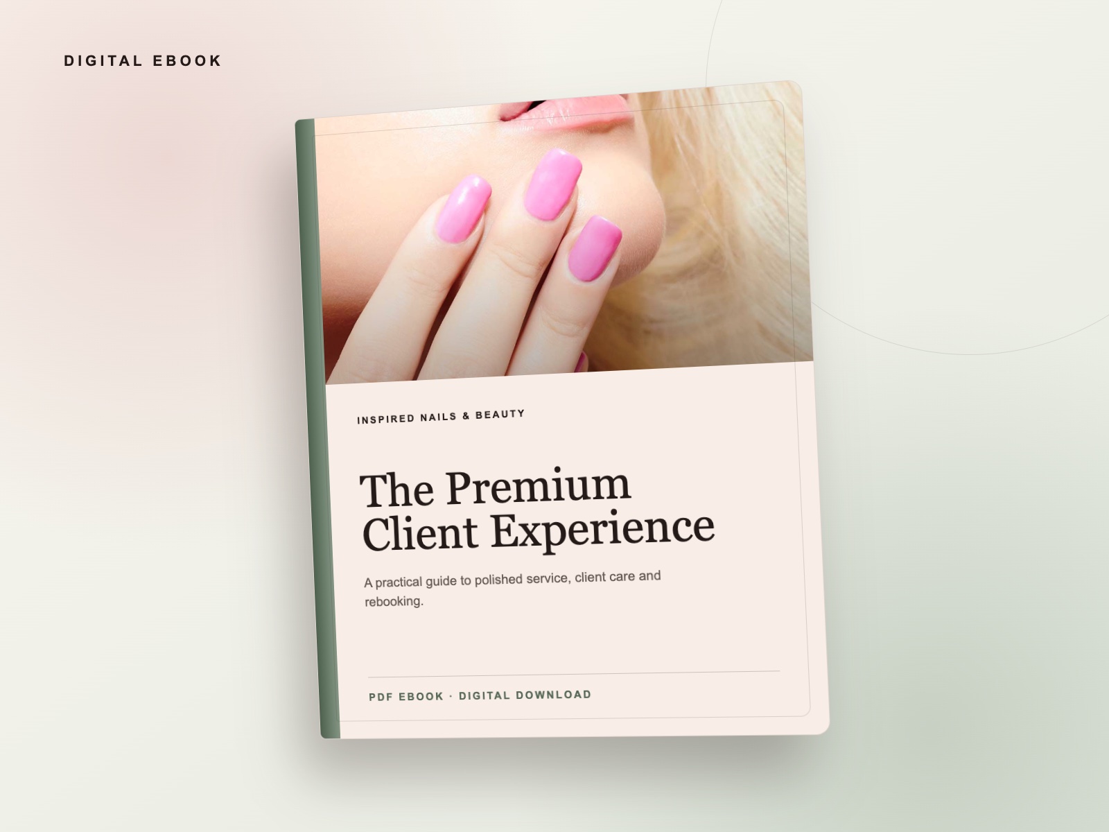 Premium Client Experience PDF eBook shown as a book cover